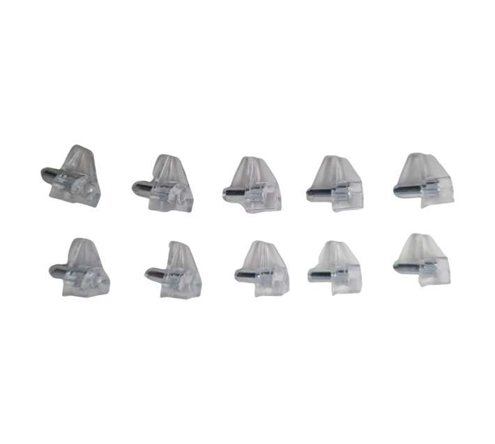 Decor Shelf Rest Pin - Clear (10 Pack)