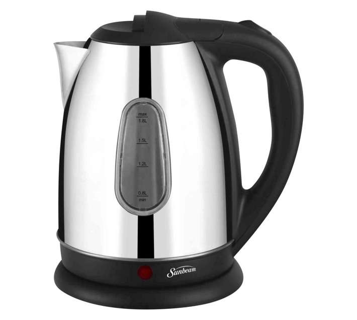 Sunbeam SSK-110A Cordless Kettle - Silver/Black (1.8L)