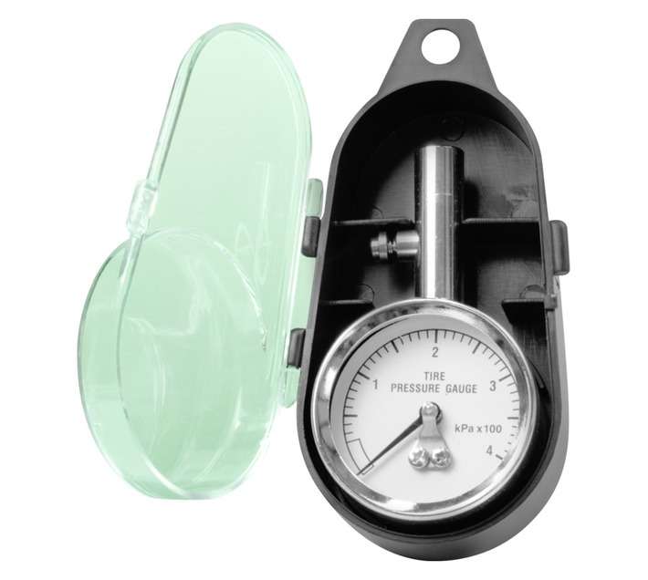 Motoquip Heavy Duty Metal Tyre Pressure Guage