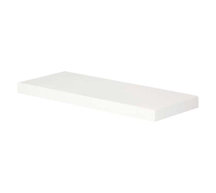 Shelfmate Pine Floating Shelf - White (450 x 200 x 30mm)
