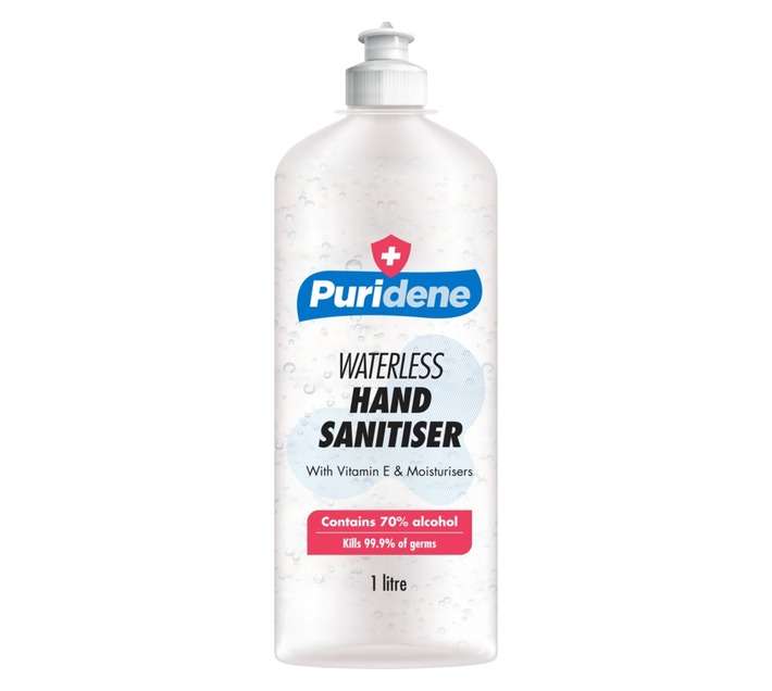 Puridene Waterless Hand Sanitiser (1L)