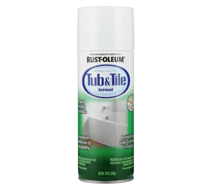 Rust-Oleum Spray Paint Rustol Tub and Tile Aerosol - White (340g)
