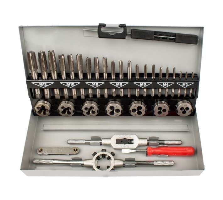 Tork Craft T9322 32 Piece HSS Tap and Die Set