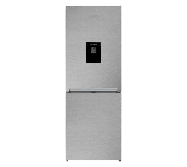 Defy Combi Fridge Freezer Metallic 323L DAC627