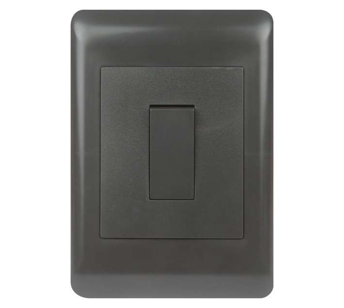 DH DHC42W1/2 1 Lever 2 Way Switch - Charcoal (50 x 100mm)