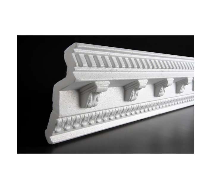 Upper Edge Roman Polystyrene Cornice (2000 x 135 x 100mm)