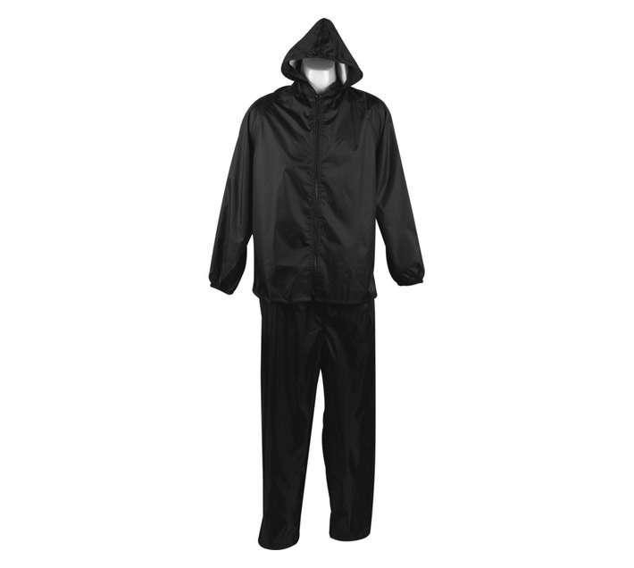 Beck Rubberised Contract Rainsuit - Black (L)