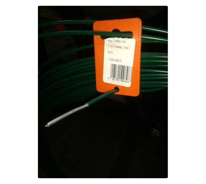 Cape Gate Fence Plastic Coated Wire (3.15 x 3.95 x 28m)