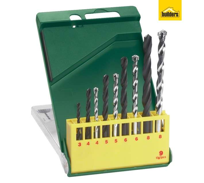 Bosch 9 Piece Assorted Drill Bit Set