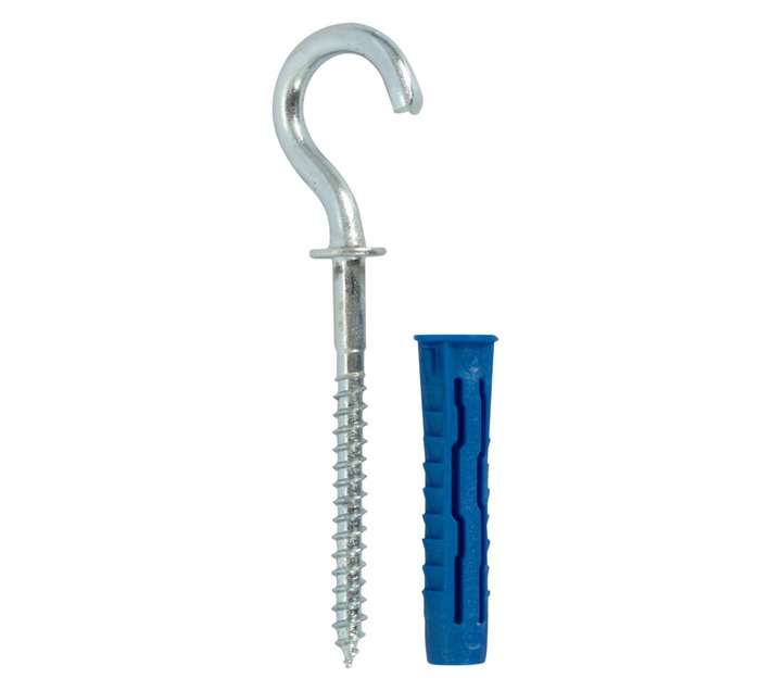 Rawlplug Universal Plugs and Screws - Blue (8 x 40mm)