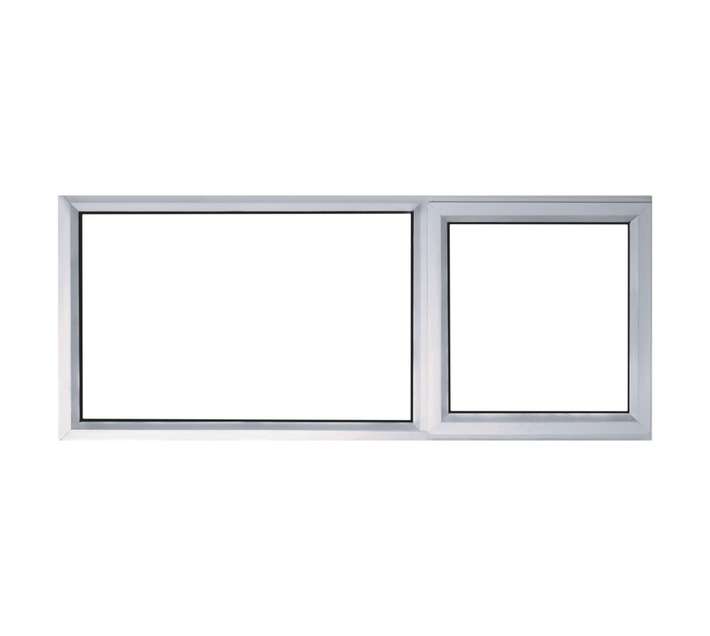 Kenzo KPT156RS 58mm RH LH Fix Aluminium Window - Bronze (1500 x 600mm)
