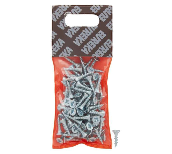 Eureka 1GG10U 3.5 x 16mm Chipboard Full Thread Zp (100 Pack)