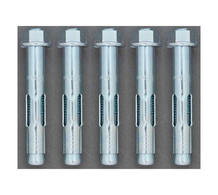 IKA Anchors Tp 5 x Sleeve Anchor (12 x 75mm)