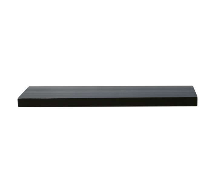 Shelfmate Pine Floating Shelf - Black (600 x 200 x 30mm)