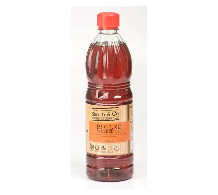 Smith and Co Boiled Linseed Oil - Amber (750ml)