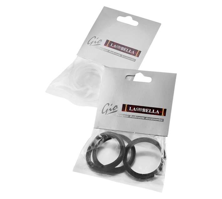 GIO La Bella Bath Waste Seals Black