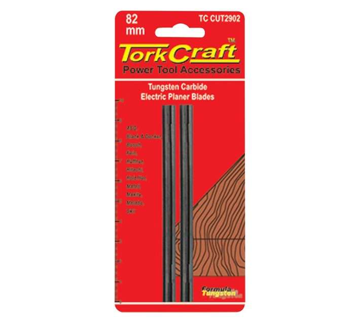 Tork Craft 2 x Tung Planer Knives (82)