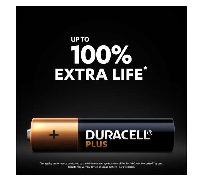 Duracell 6 x Mainline Plus AAA Batteries