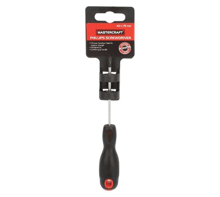 Mastercraft GSSD0023 Chrome Phillips Screwdriver (75mm)