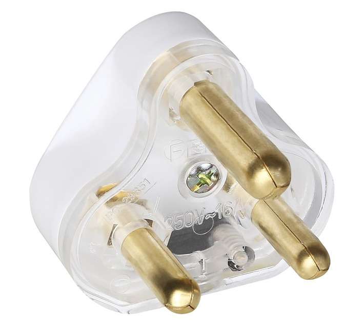 Ellies Electronics White Plug Top