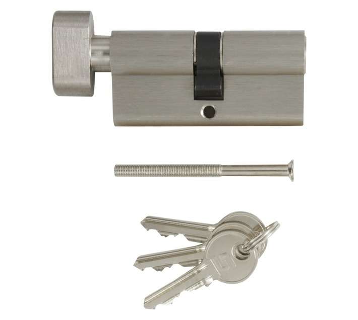 Dortello Knob Cylinder 65mm S/Nick
