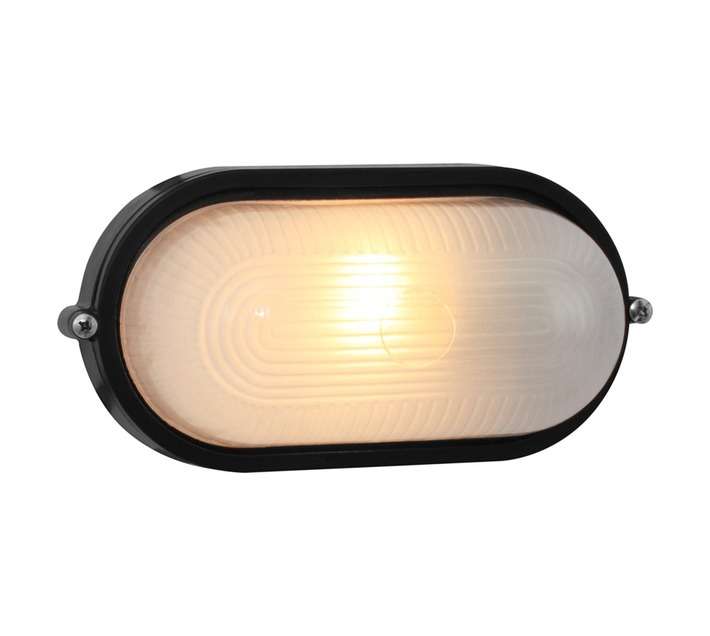 Eurolux B53B - Small Oval W/O Grid - Black (60W)