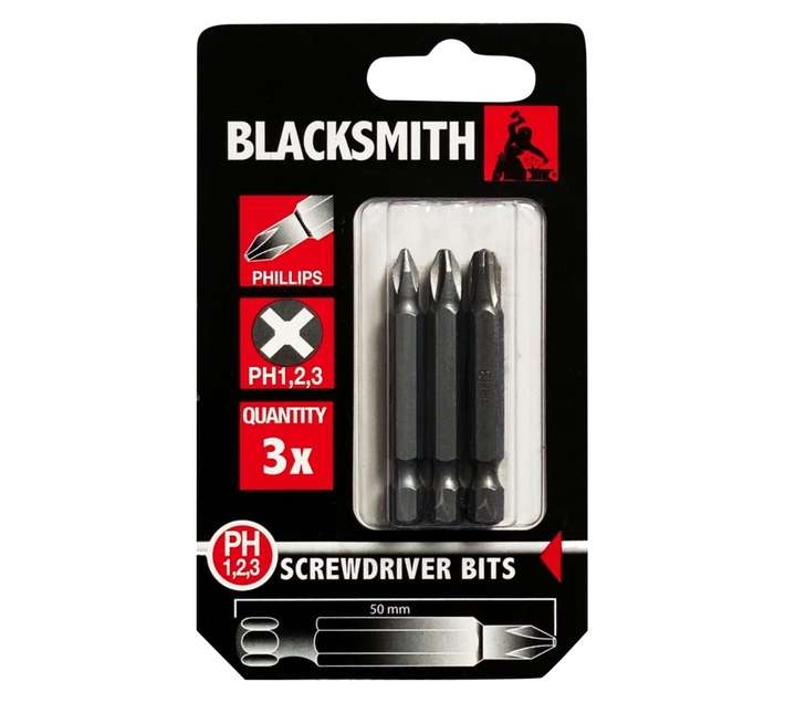 Blacksmith PH Screwdriver Bit Set (50mm)