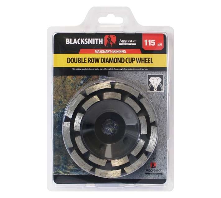 Blacksmith Double Row Diamond Grinding Cup (115mm)