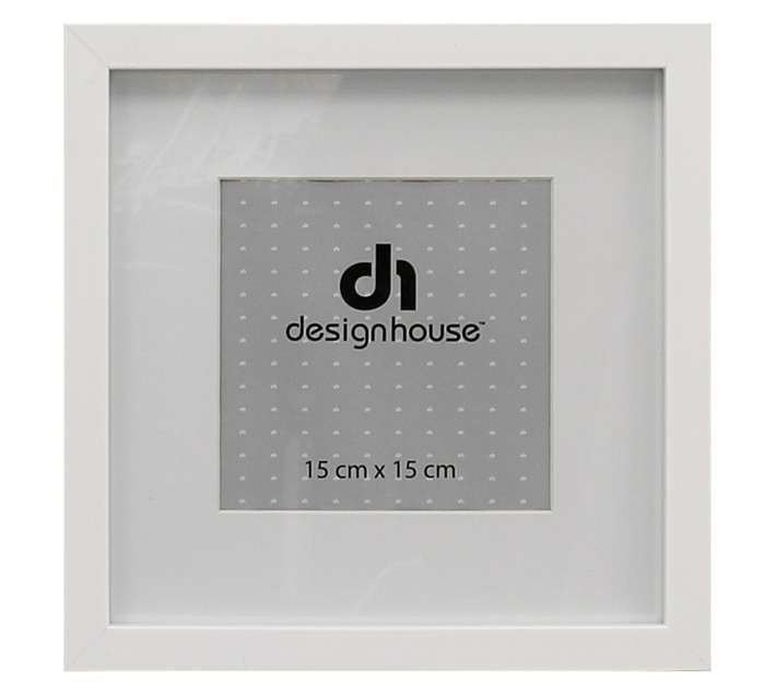 Design House Boxed Photo Frame - White (250 x 250mm)