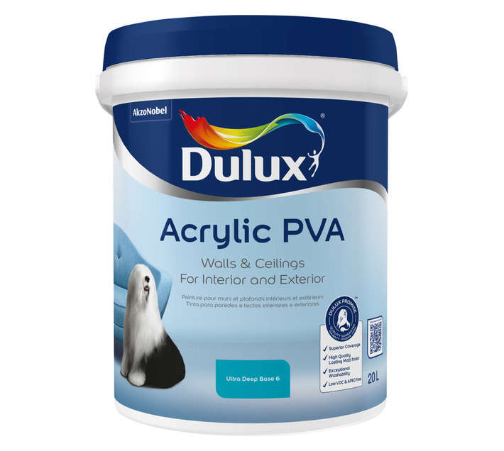 Dulux Acrylic PVA Ultra Deep Base 6 (20L)