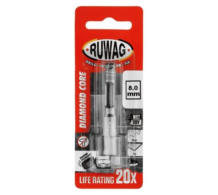 Ruwag 8mm Profi Diamond Tile Bit