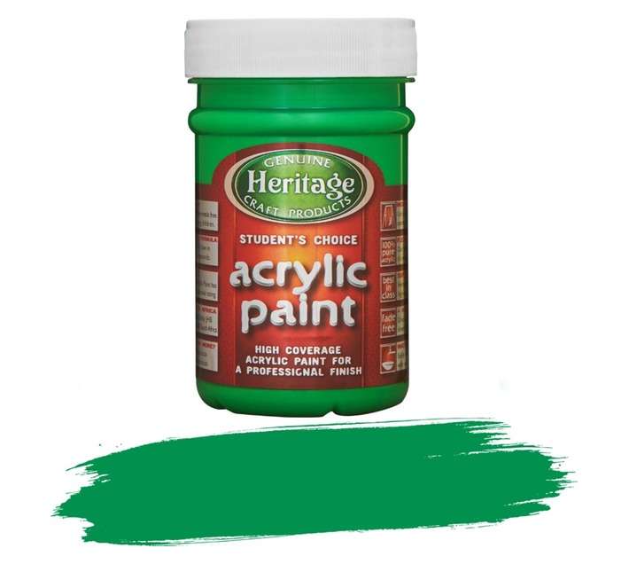 Students Choice Acrylic Paint - True Geen (250ml)