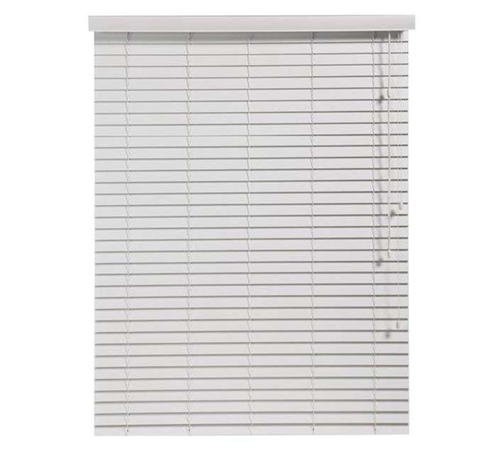DH 50mm Fauxwood Venetian Blind - Grey (1400 x 1600mm)