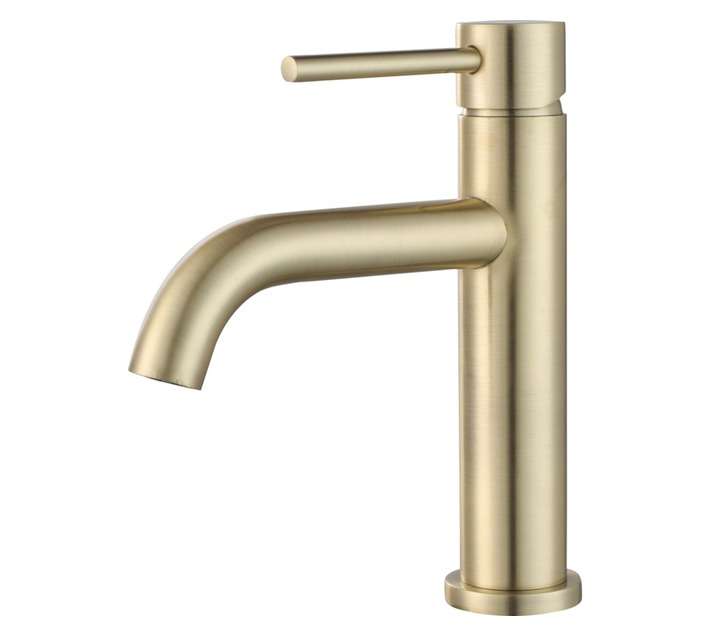 Macneil Bijiou Short Arm Basin Mixer - Gold