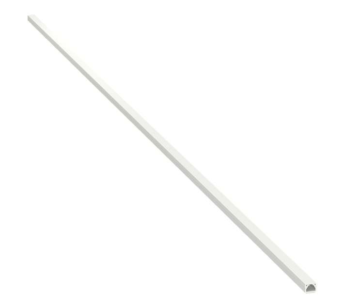 D-Line DLFSA108W/2 Self Adhesive Cable Trunking - White (2000 x 10 x 8mm)