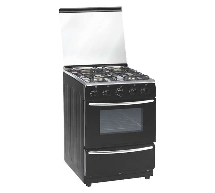 Zero 4 Plate Gas Stove 49L Black 4PLT-BLCK