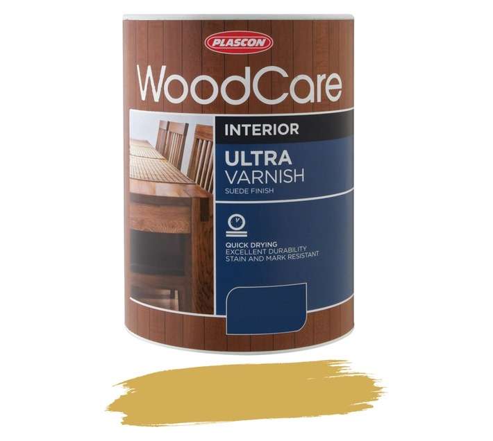 Plascon Woodcare Ultra Varnish - Oregon Pine (1L)