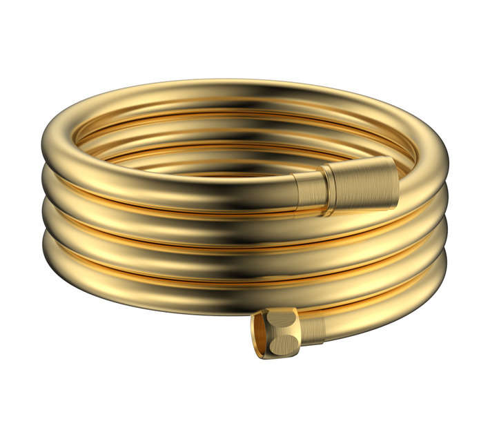 HAND SHOWER HOSE BR GOLD