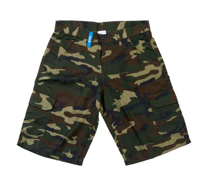 Beck Cargo Shorts 65/35 Poly Cotton - Camo (Size 42)