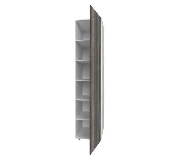 Home and Kitchen Base Unit Wrap Grocery Cabinet - Monument Oak (450mm)