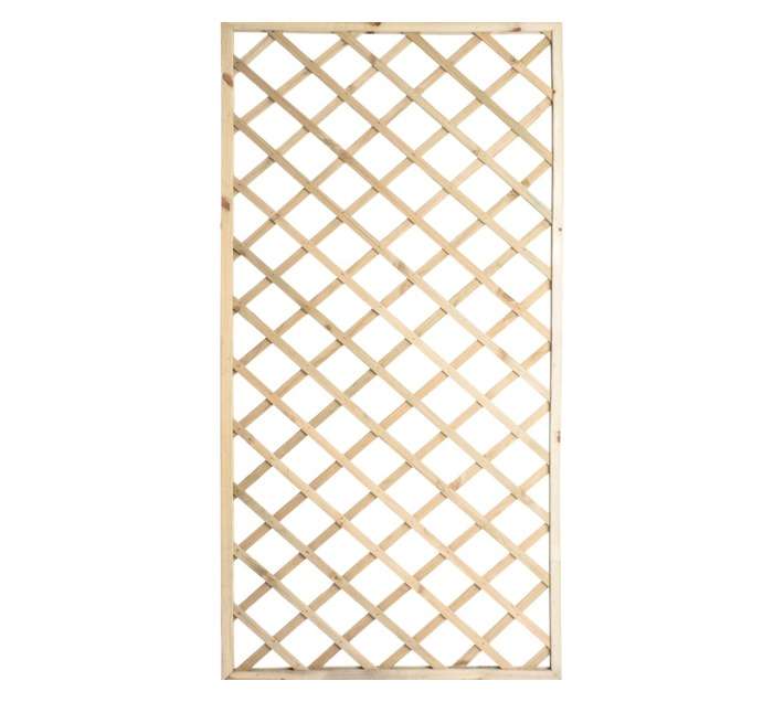 First Dutch Brands 96mm Diamond Trellis - Natural (930mm x 1800mm)