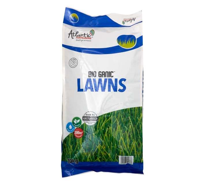 Atlantic Fertilizers ABC10 Bio Ganic for Lawns Fertilizer (10kg)