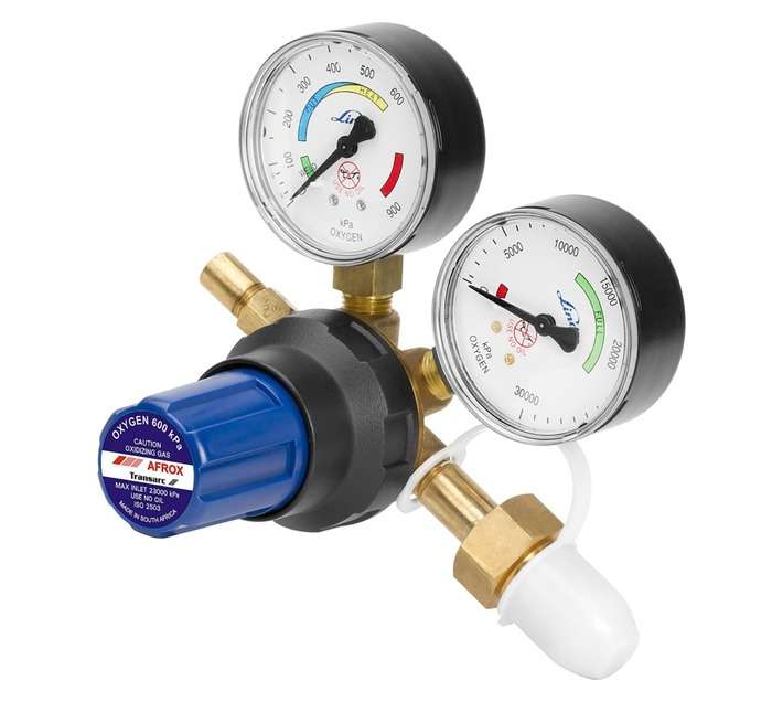 Afrox Transarc OGS single stage Oxygen regulator 600kPa