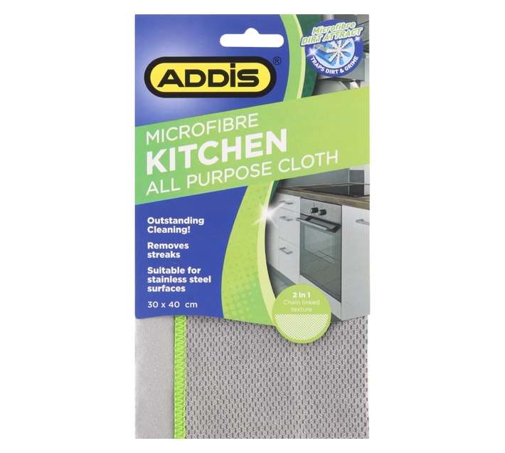 Addis All Purpose Microfibre Cloth (300 x 400mm)