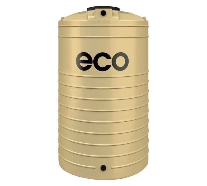 Eco Tanks Vertical Water Tank - Winter Grass (2050L)