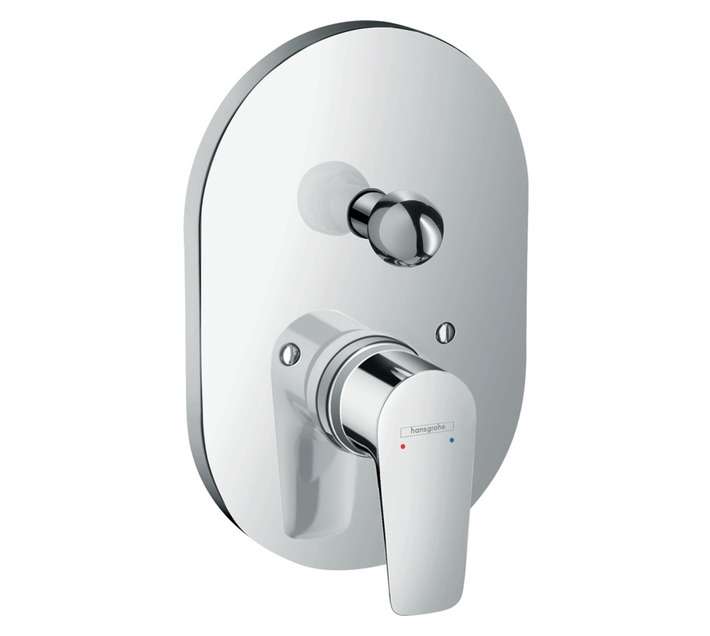 Hansgrohe Talis E Concealed Bath Mixer - Chrome