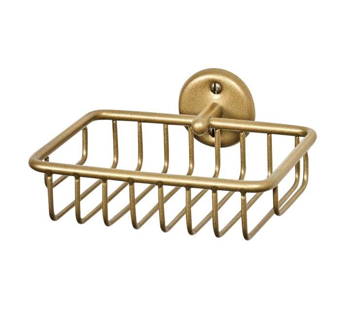 Steelcraft Classic Soap Basket - Gold (137 x 120 x 52mm)