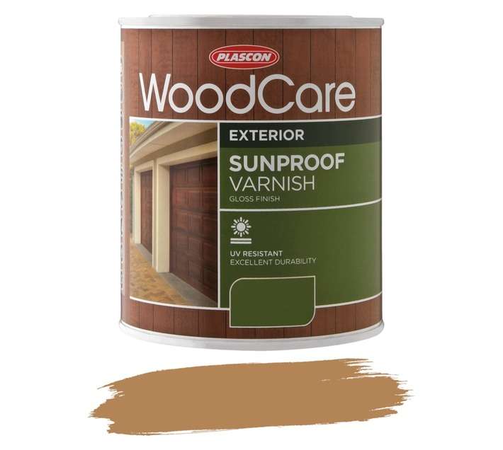 Plascon Woodcare Sunproof Gloss - Teak (1L)