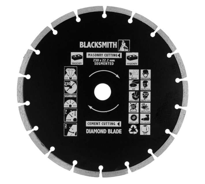 Blacksmith 230mm Segmented Diamond Wheel