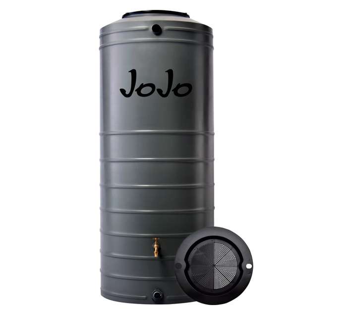 JoJo Slimline Water Tank - Stormy Sky (1000L) 1000SLMB STS